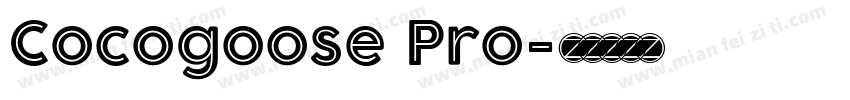 Cocogoose Pro字体转换